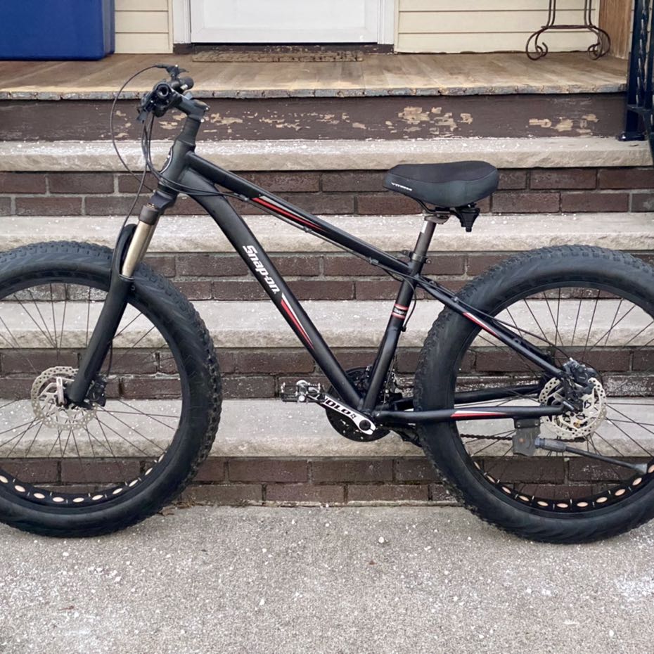 snap on fat bike specs
